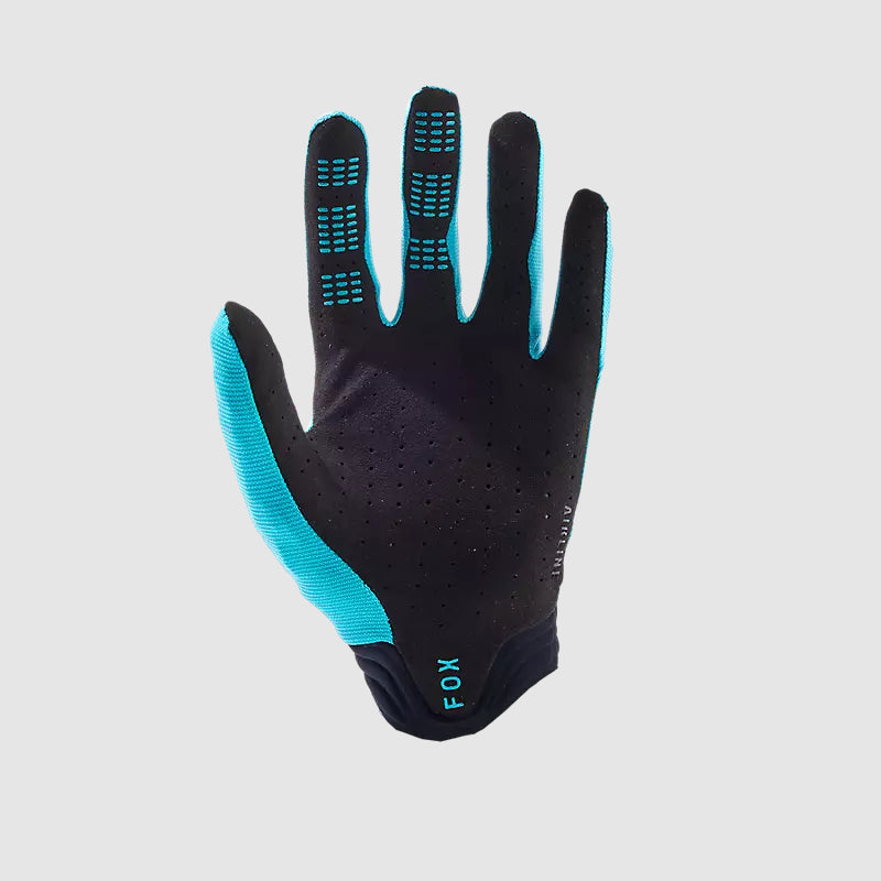 Guantes Moto Airline Celeste Fox - Rideshop