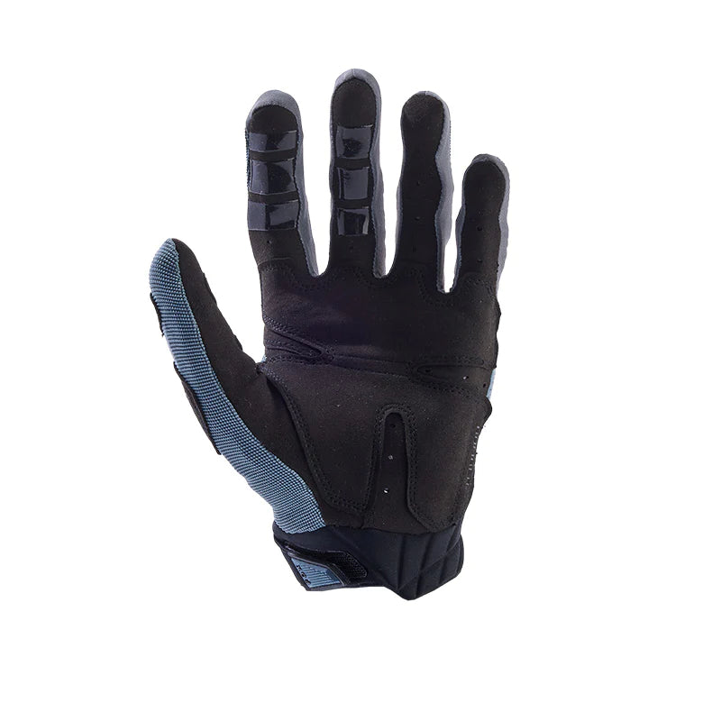 Guantes Moto Bomber Azul Acero Fox - Rideshop