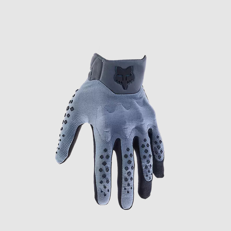 Guantes Moto Bomber LT Azul Acero Fox - Rideshop