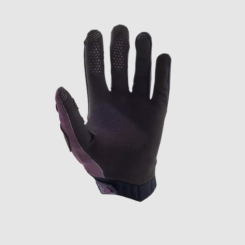 Guantes Moto Defend Wind Offroad Morado Fox - Rideshop