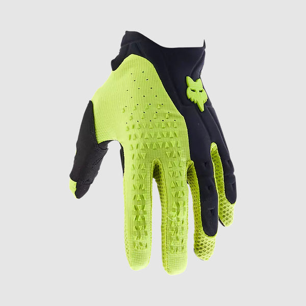 Guantes Moto Pawtector Amarillo/Negro Fox - Rideshop