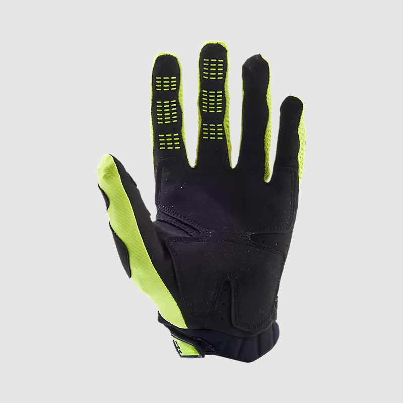 Guantes Moto Pawtector Amarillo/Negro Fox - Rideshop