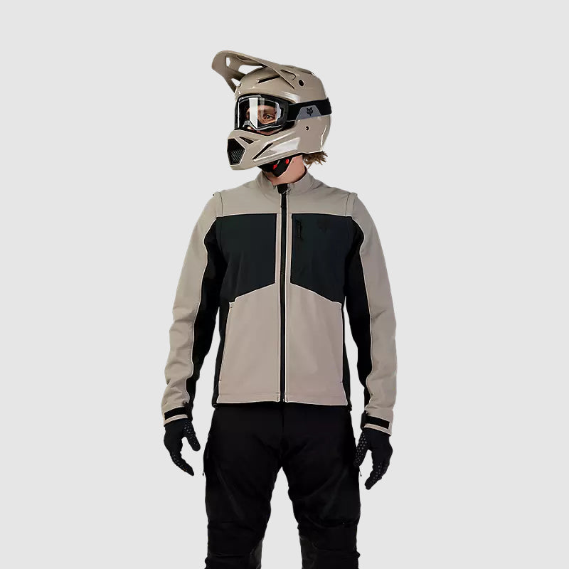 Chaqueta Moto Ranger Offroad Softshell Beige Fox - Rideshop