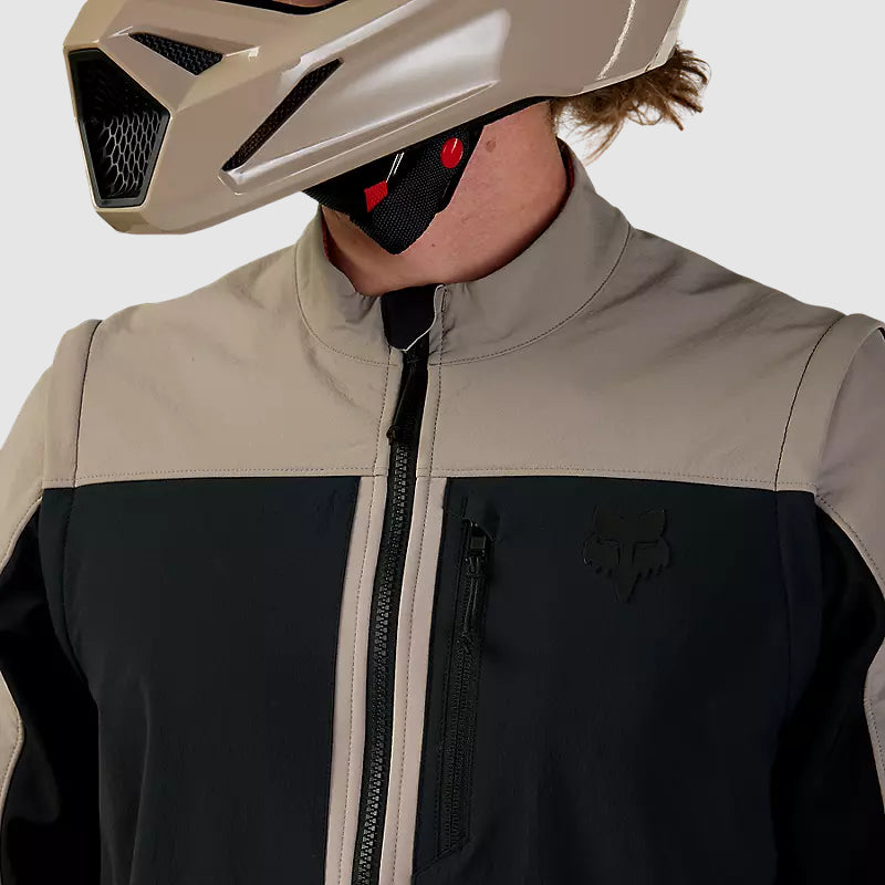 Chaqueta Moto Ranger Offroad Softshell Beige Fox - Rideshop