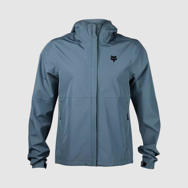 Chaqueta Moto Impermeable Offroad Azul Acero Fox - Rideshop