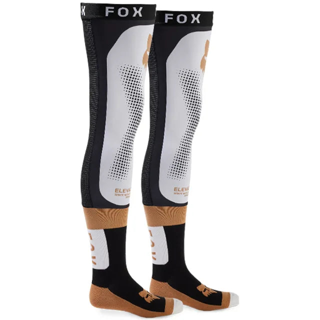 Calcetines Moto Flexair Blanco/Negro Fox - Rideshop