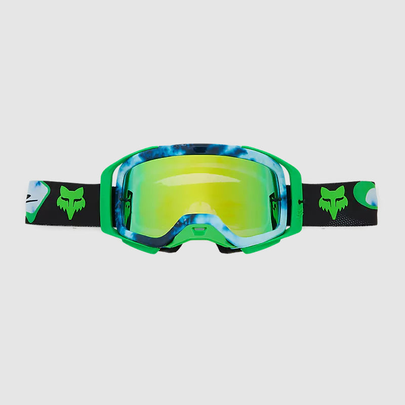 Antiparra Moto Airspace Streak Celeste/Verde Fox - Rideshop