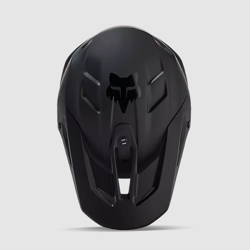 Casco Moto V3 Solid Negro Matte Fox - Rideshop