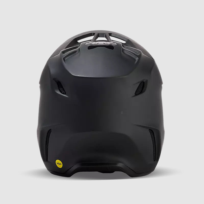 Casco Moto V3 Solid Negro Matte Fox - Rideshop