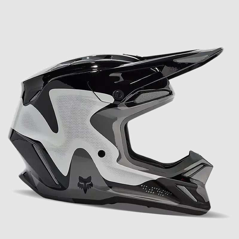 Casco Moto V3 Revise Negro/Gris Fox - Rideshop