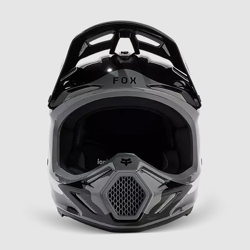 Casco Moto V3 Revise Negro/Gris Fox - Rideshop