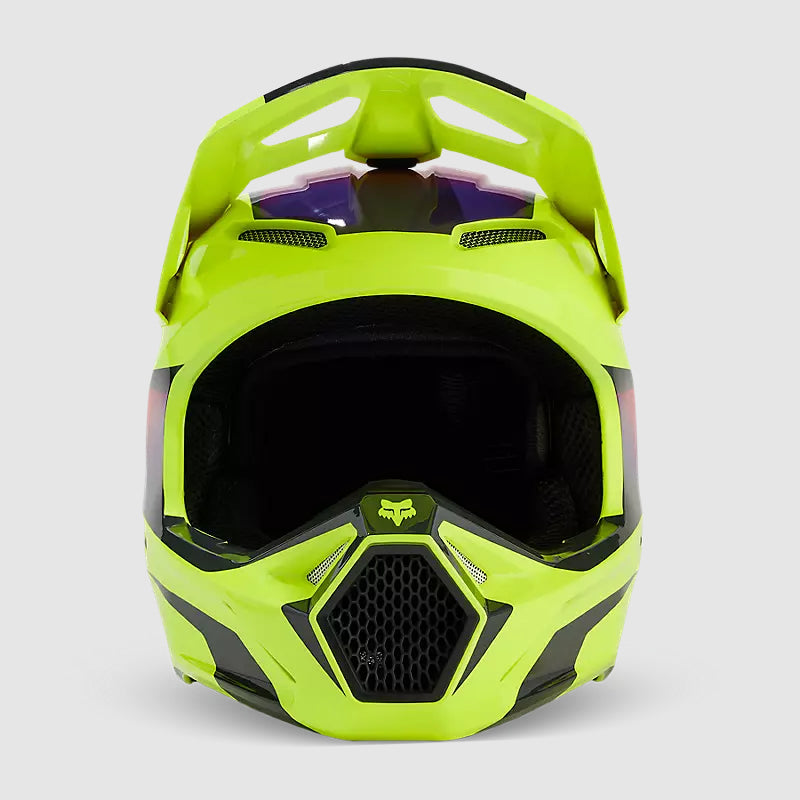 Casco Moto V1 Flora Amarillo Fox - Rideshop