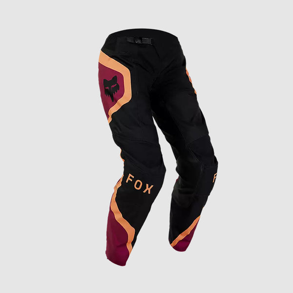 Pantalon Moto Mujer 180 Ballast Burdeo/Naranjo Fox - Rideshop