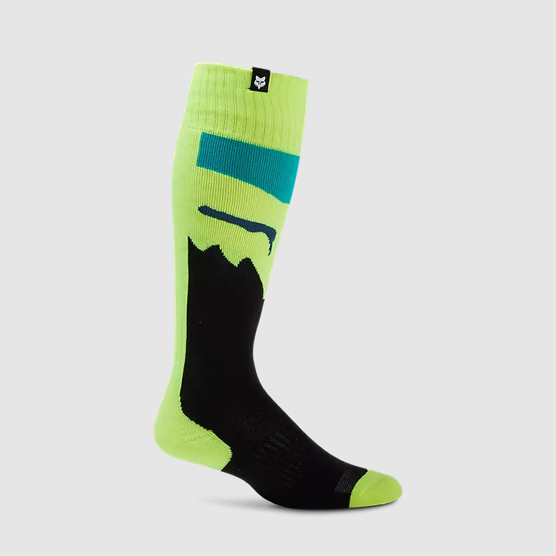 Calcetines Moto Mujer 180 Flora Amarillo Fox - Rideshop