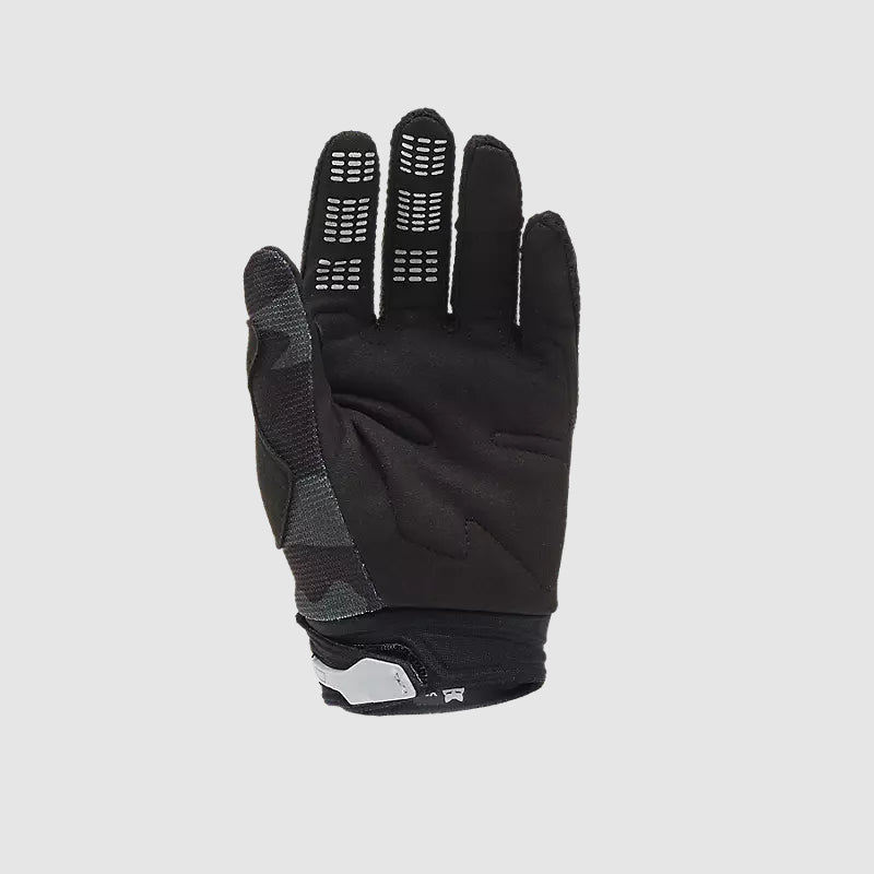 Guantes Moto Niño 180 Bnkr Camo Negro Fox - Rideshop