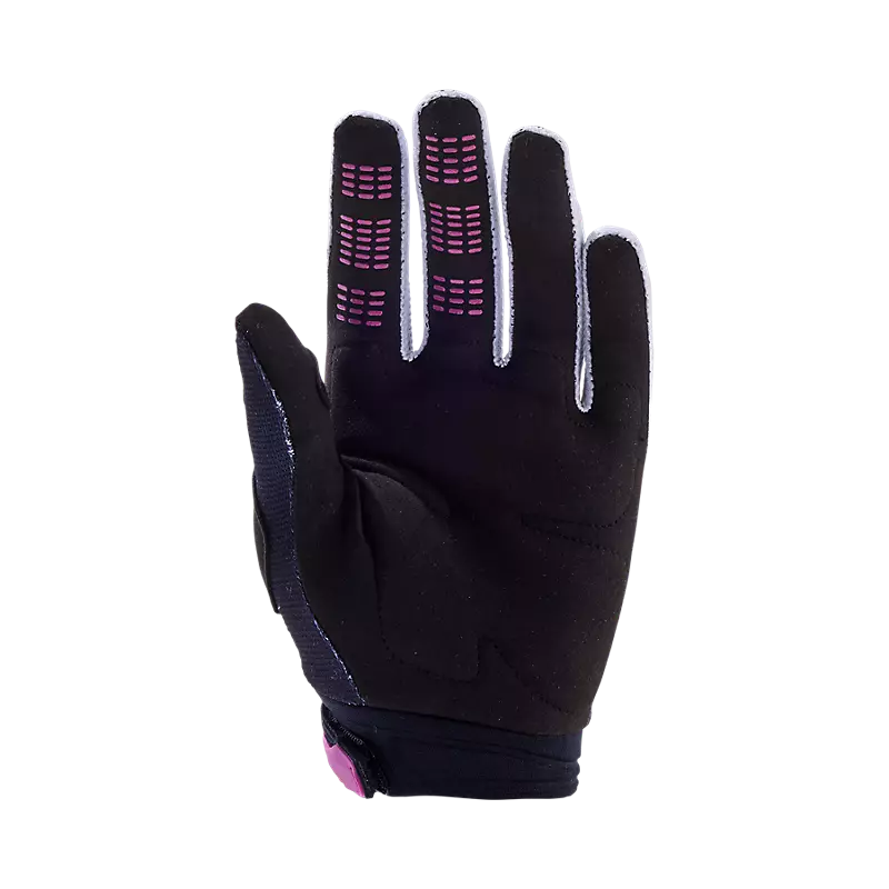 FOX Guantes Moto Niña 180 Flora Negro/Rosado - Rideshop