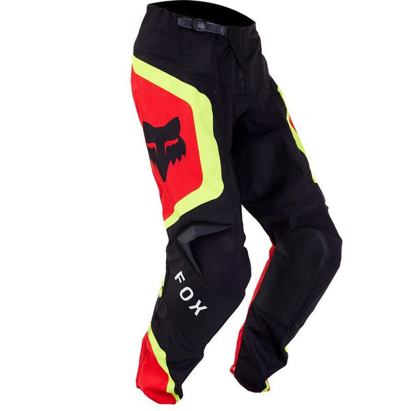 Pantalon Moto Niño 180 Ballast Rojo/Amarillo Fox - Rideshop