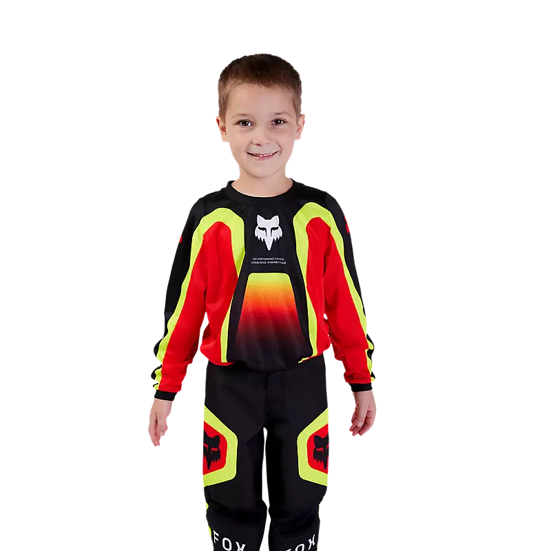 FOX Pantalon Moto Infantil 180 Ballast Negro/Rojo - Rideshop