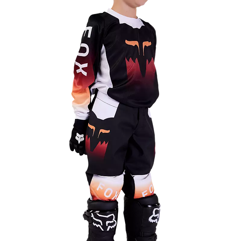 FOX Pantalon Moto Infantil 180 Flora Negro - Rideshop