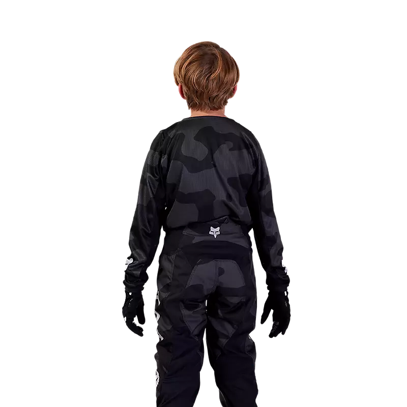 FOX Polera Moto Niño 180 Bnkr Camo Negro - Rideshop