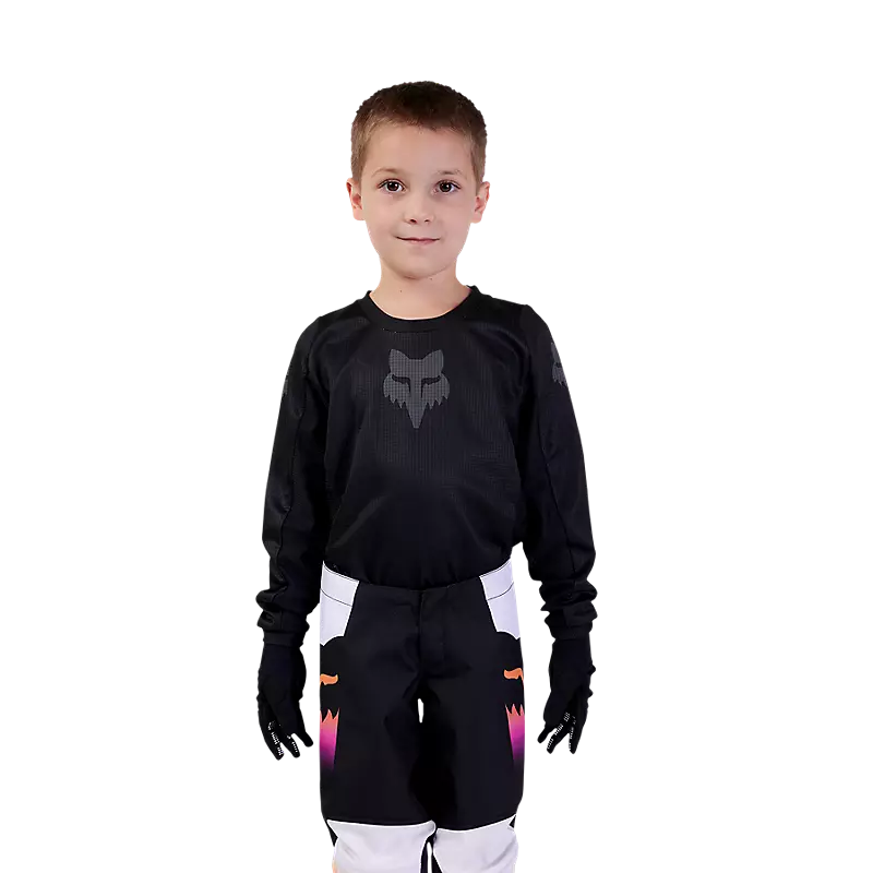 FOX Polera Moto Infantil 180 Blackout Negro - Rideshop