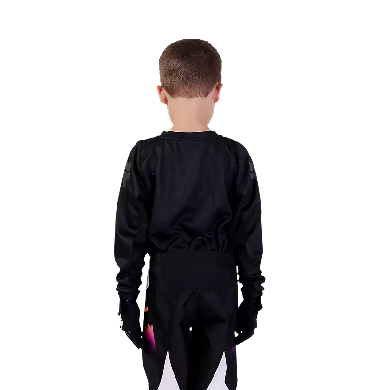 FOX Polera Moto Infantil 180 Blackout Negro - Rideshop