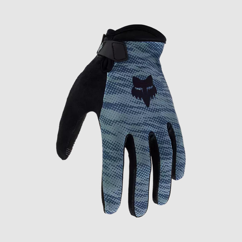 Guantes Bicicleta Ranger Emerson Azul Acero Fox - Rideshop