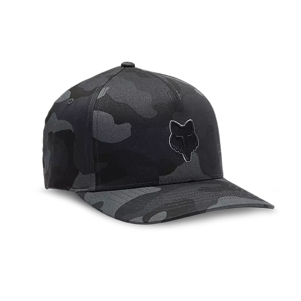 FOX Gorro Jockey Lifestyle Head Flexfit Camo Negro - Rideshop