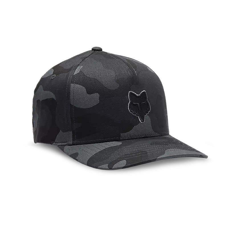 FOX Gorro Jockey Lifestyle Head Flexfit Camo Negro - Rideshop