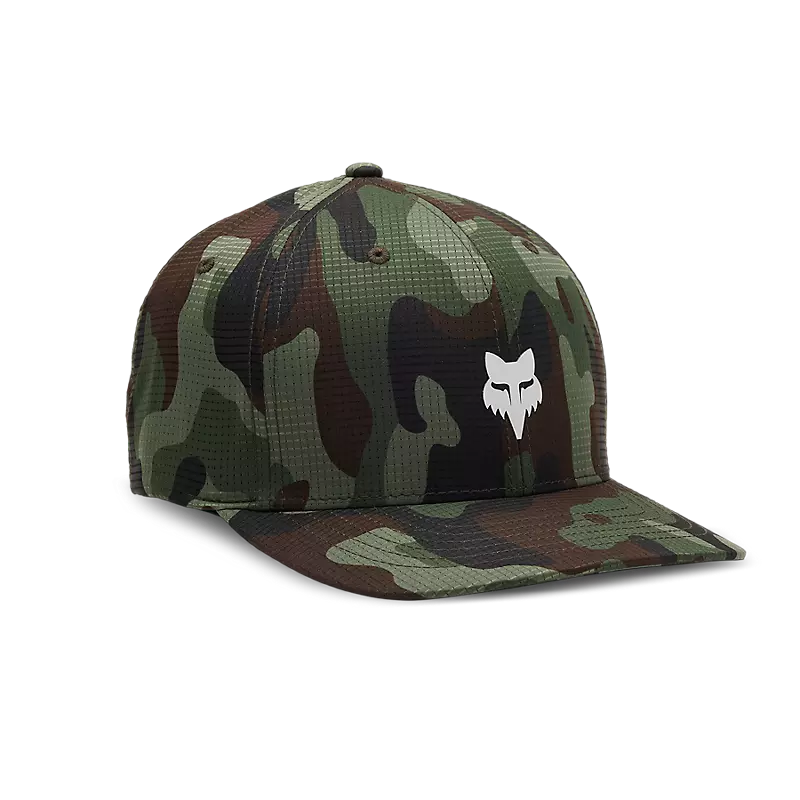 FOX Gorro Jockey Lifestyle Head Tech Flexfit Verde Camo - Rideshop