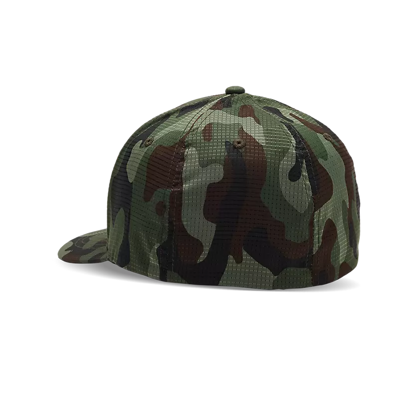 FOX Gorro Jockey Lifestyle Head Tech Flexfit Verde Camo - Rideshop