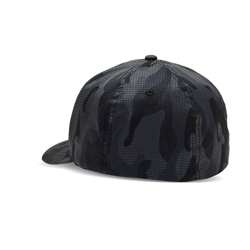 FOX Gorro Jockey Lifestyle Head Tech Flexfit Negro Camo - Rideshop