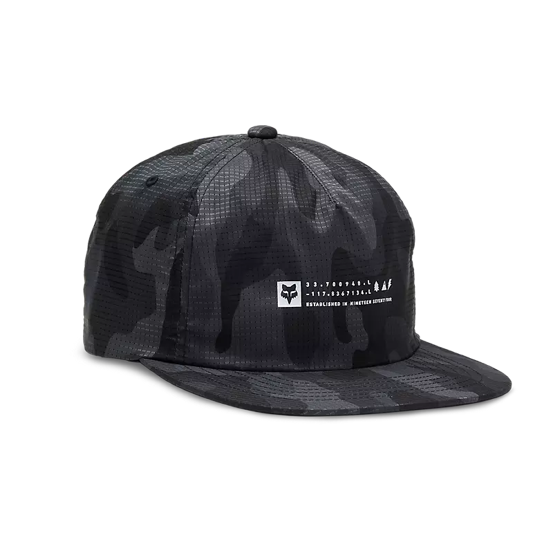 FOX Gorro Jockey Lifestyle Base Over Tech Camo Negro - Rideshop