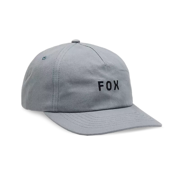 FOX Gorro Jockey Lifestyle Wordmark Gris Azulado - Rideshop