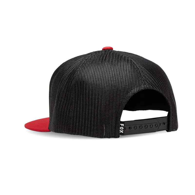 FOX Gorro Jockey Lifestyle Mesh Snapback Rojo - Rideshop