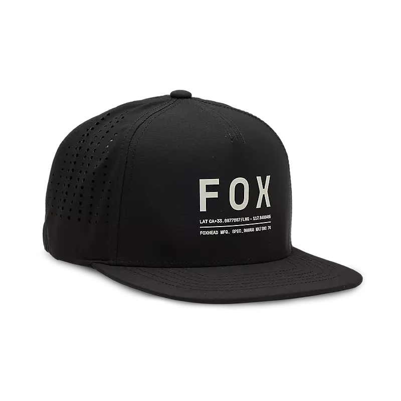 FOX Gorro Lifestyle Non Stop Tech Snapback Negro - Rideshop