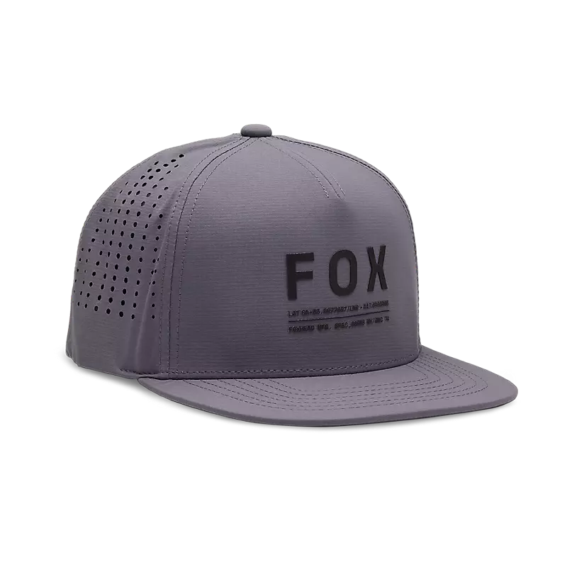 FOX Gorro Jockey Lifestyle Non Stop Tech Snapback Gris - Rideshop