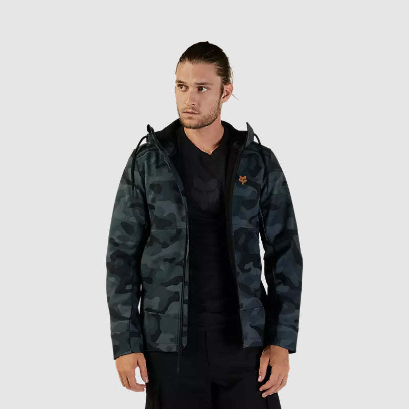 Chaqueta Lifestyle Pit Camo Negro Fox - Rideshop