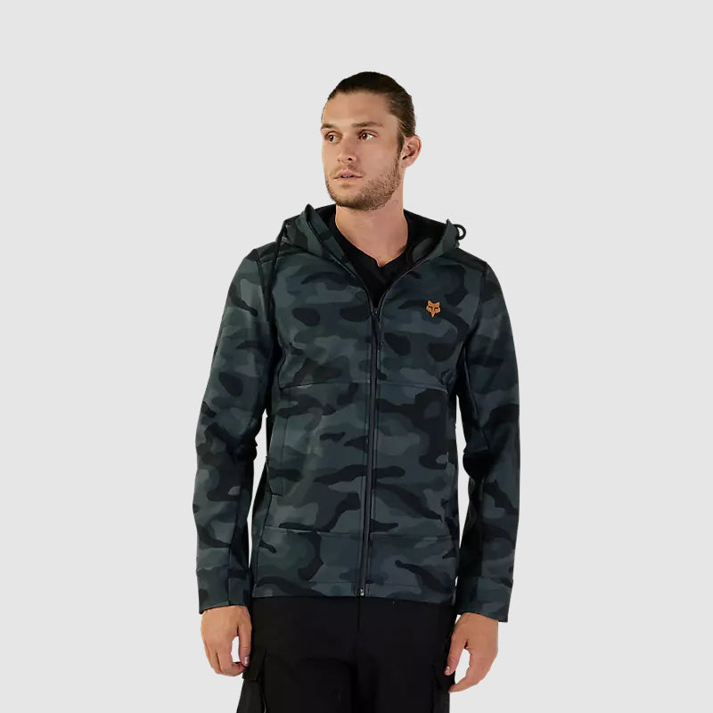 Chaqueta Lifestyle Pit Camo Negro Fox - Rideshop