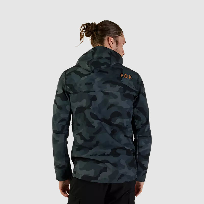 Chaqueta Lifestyle Pit Camo Negro Fox - Rideshop