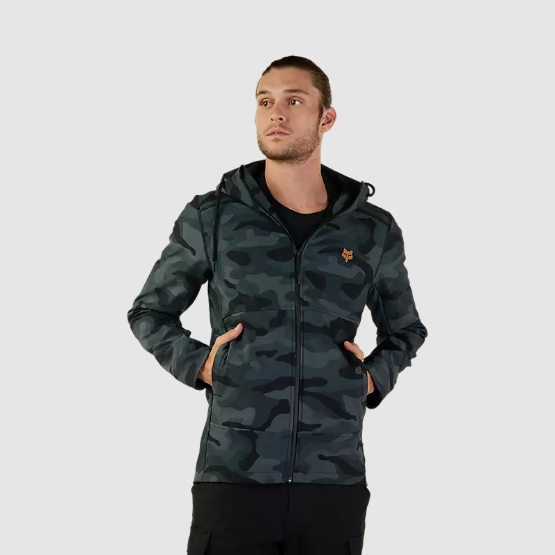 Chaqueta Lifestyle Pit Camo Negro Fox - Rideshop