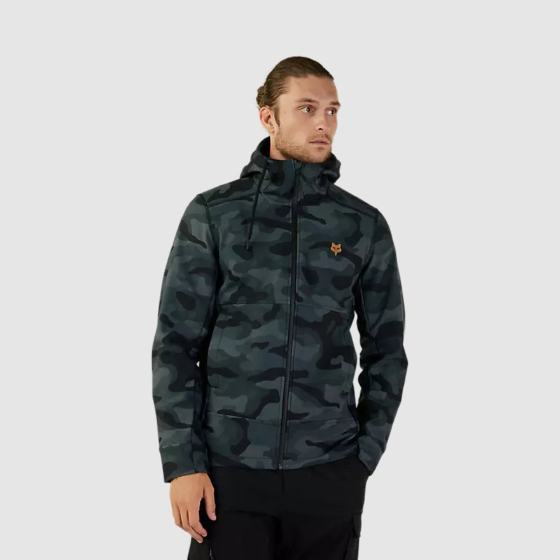 Chaqueta Lifestyle Pit Camo Negro Fox - Rideshop