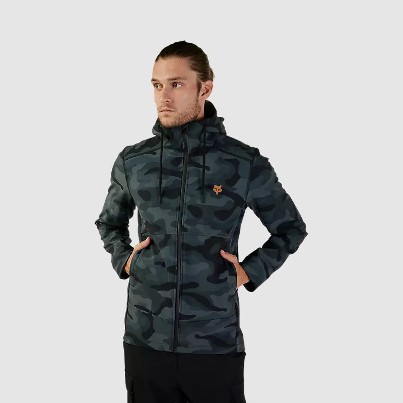 Chaqueta Lifestyle Pit Camo Negro Fox - Rideshop