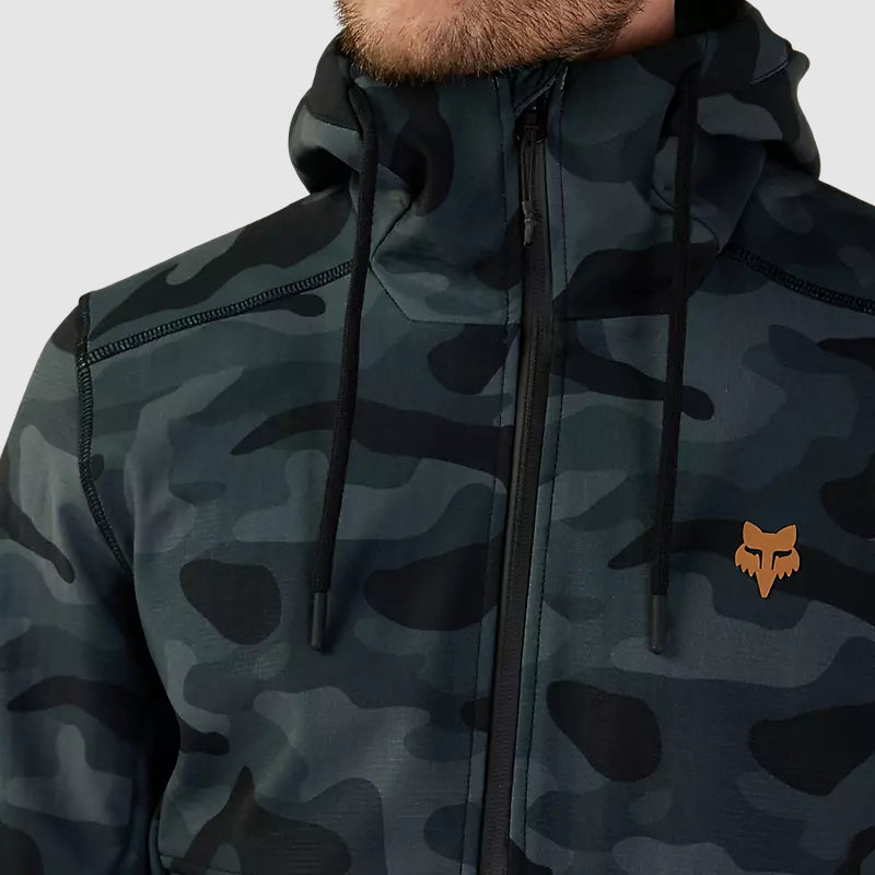 Chaqueta Lifestyle Pit Camo Negro Fox - Rideshop