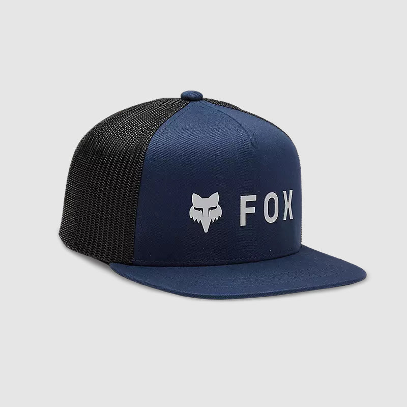 Gorro Jockey Lifestyle Niño Absolute Mesh Snapback Azul Fox - Rideshop