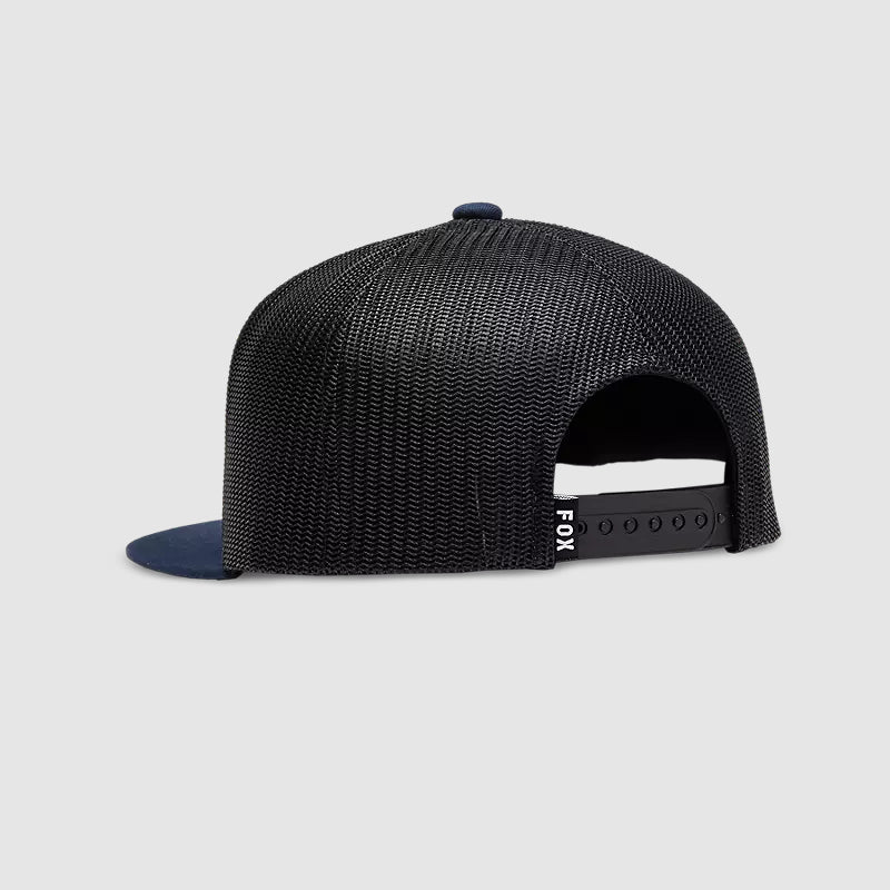 Gorro Jockey Lifestyle Niño Absolute Mesh Snapback Azul Fox - Rideshop