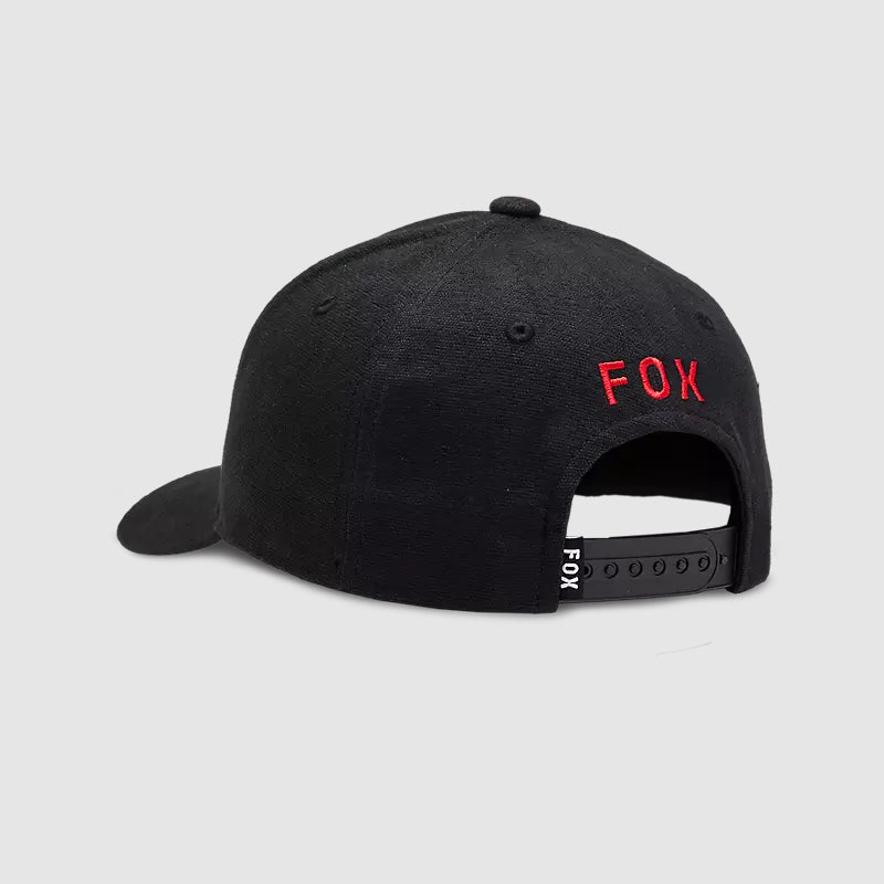 Gorro Jockey Lifestyle Niño Magnetic 110 Snapback Negro Fox - Rideshop