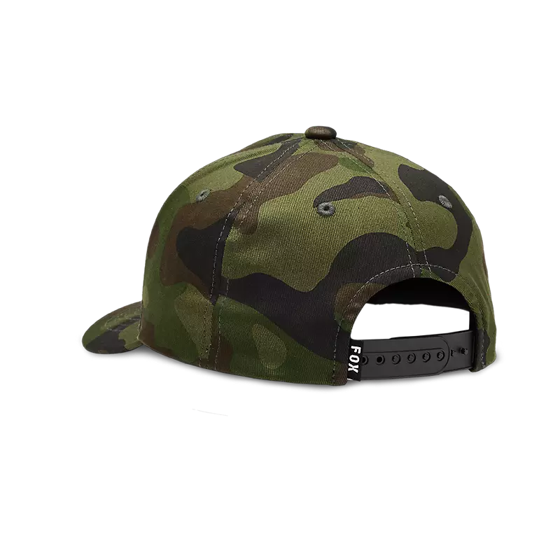 FOX Gorro Jockey Lifestyle Niño 110 Snapback Camo Verde - Rideshop