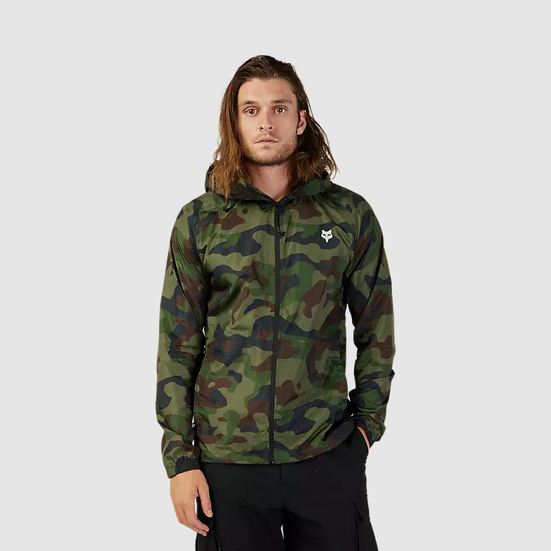 Chaqueta Lifestyle Cortavientos Fox Head Camo Verde Fox - Rideshop