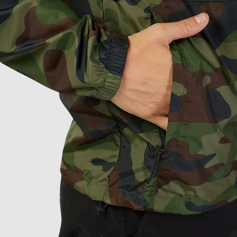 Chaqueta Lifestyle Cortavientos Fox Head Camo Verde Fox - Rideshop